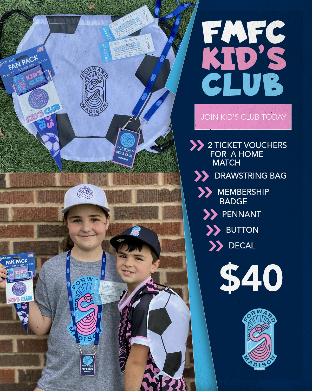 The Forward Madison Kid's Club is Here! - Forward Madison FC