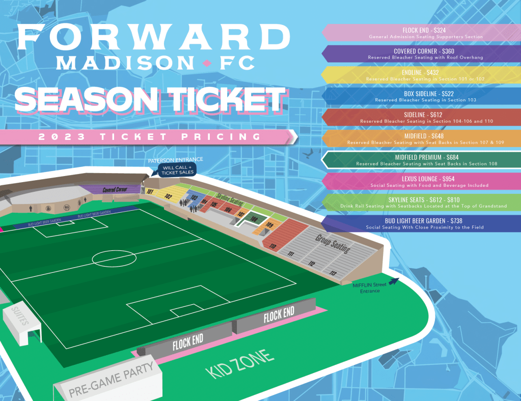 Season Ticket Prices - Minnesota Aurora FC